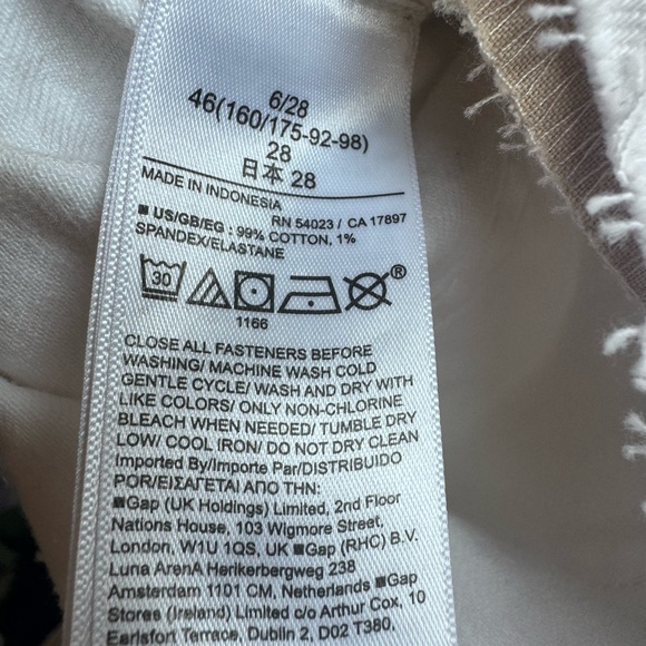 Gap High Rise Button Fly Stretch Shorts Sz 6 NWT - Picture 8 of 8
